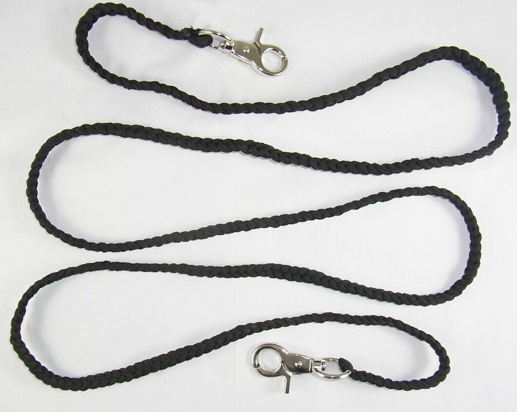 Falconry Braided Special 2 metre leash with 10 braided Paracord leash GB Falconry Supplies