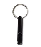 Anodized  aluminum  whistle Keyring, compact,  7 Colours to chose from